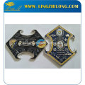 Shinny Nickel Plating Soft Enamel Challeng Coin